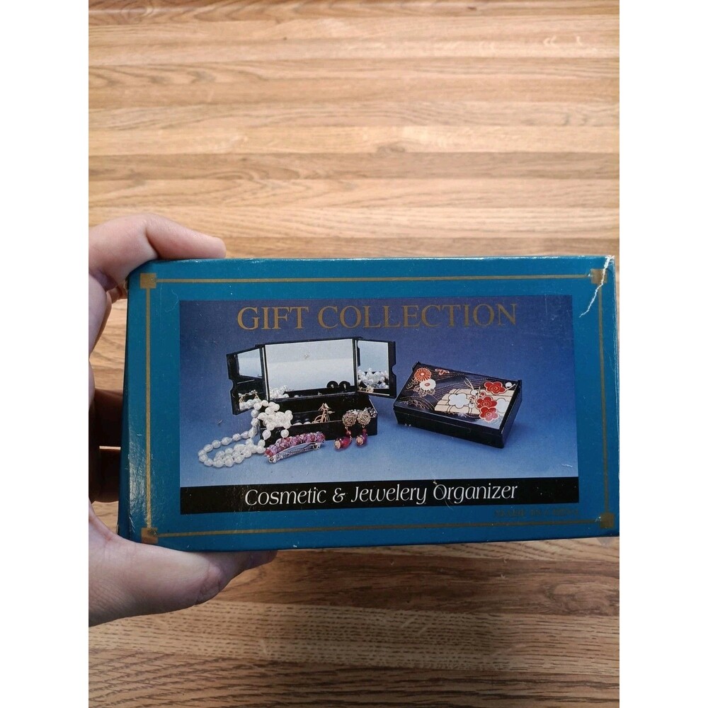 Vintage Cosmetic/Jewelry Organizer Box
